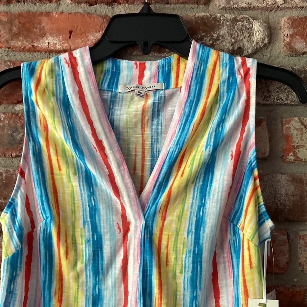 Lynn Ryan  Multi-Color Tee P/S
